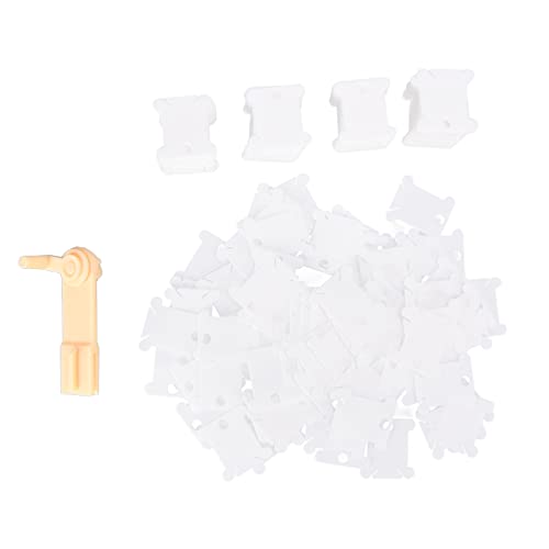 Stickerei FLOSS Organizer, Stickerei FLOSS Speicherplastik Spulen mit Einfachem Wickeln Starker Langzeitverwendung Spulenwinder für Stickfaden Organizer Stickerei FLOSS Organizer, Stickerei FLOSS Speicherplastik Spulen mit Einfachem Wickeln Starker Langzeitverwendung Spulenwinder für Stickfaden Organizer von TARSHYRY