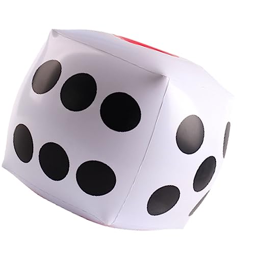 TARSHYRY Aufblasbare Würfel, Aufblasbare Würfel Jumbo 15in PVC Jumbo Spielzeug Blow - für Broad Game Pool Party TARSHYRY Aufblasbare Würfel, Aufblasbare Würfel Jumbo 15in PVC Jumbo Spielzeug Blow - für Broad Game Pool Party von TARSHYRY