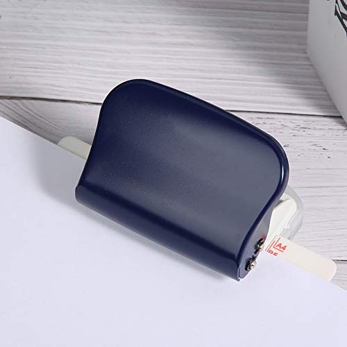 TARSHYRY Hole Puncher, Loch Puncher Manual 26 Loch mit Abschlussspuren für Handbücher (Dunkelblau) von TARSHYRY