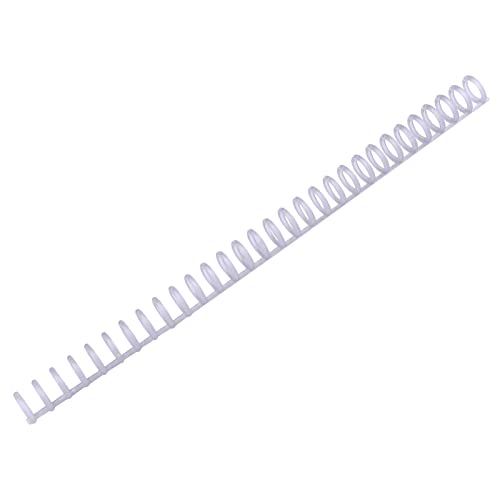 TARSHYRY KW 10pcs Kunststoff 30 Loch Lösche Blattbinder Bindungsstacheln Kämme 85 Blätter Kapazität Paper Notebook Album Office School Supplies (10PCS) von TARSHYRY