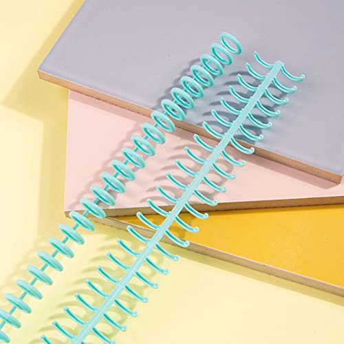 TARSHYRY KW 10pcs Kunststoff 30 Loch Lösche Blattbinder Bindungsstacheln Kämme 85 Blätter Kapazität Paper Notebook Album Office School Supplies (10PCS) von TARSHYRY