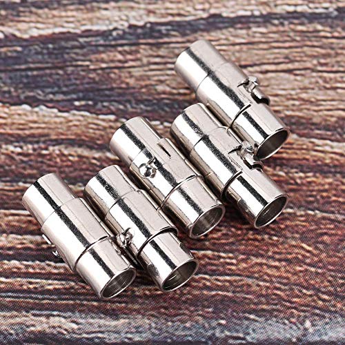 TARSHYRY Kordende Endkappen für Schmuckherstellung, Kupfer -Magnetschnalle Halskette Armbandverschluss Stecker Halskette Magnetische Schnallen Armband Klaspenanschluss Schmuck Making DIY TARSHYRY Kordende Endkappen für Schmuckherstellung, Kupfer -Magnetschnalle Halskette Armbandverschluss Stecker Halskette Magnetische Schnallen Armband Klaspenanschluss Schmuck Making DIY von TARSHYRY