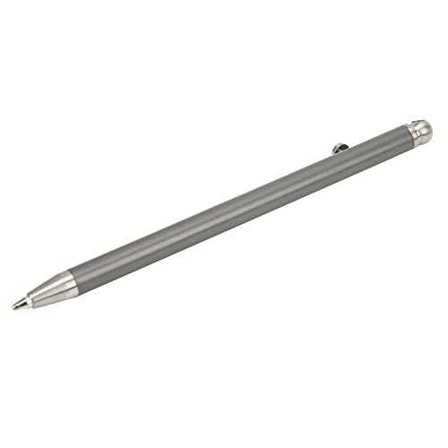 TARSHYRY Mini -Kugelschreiber, Mini Keychain Stift Pen Pure EDC Tragbarer Schlüsselbund -Stift Zeichen Keychain Stiftstiftschreibinstrument Schreibinstrument (GREY) von TARSHYRY