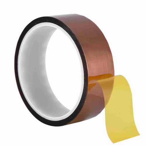 TARSHYRY Wärmeklebeband, Hitzeklebeband -Wärmeklebeband -Klebstoff -Wärme- / Übertragungsband Wärmefestes Klebeband für Elektronik, Löten, Leiterplatte (30 mm breit) von TARSHYRY