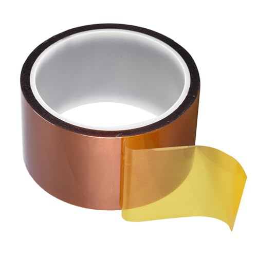 TARSHYRY Wärmeklebeband, Hitzeklebeband -Wärmeklebeband -Klebstoff -Wärme- / Übertragungsband Wärmefestes Klebeband für Elektronik, Löten, Leiterplatte (50 mm breit) von TARSHYRY