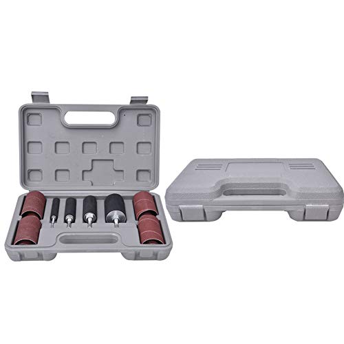 Trommelschleifer, Bohrbitschleiferbefestigung Schleifen Schleifen Sie Drum Sleeve Kit Bohrmaschine Press Trommelkit Metall Holzpolierwerkzeug Drill Schleifbefestigung Holzbearbeitung Schleifhülle Kit Trommelschleifer, Bohrbitschleiferbefestigung Schleifen Schleifen Sie Drum Sleeve Kit Bohrmaschine Press Trommelkit Metall Holzpolierwerkzeug Drill Schleifbefestigung Holzbearbeitung Schleifhülle Kit von TARSHYRY