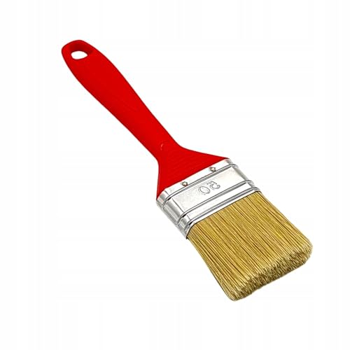 Flachpinsel Englisch 40mm | Malerpinsel mit Kunststoffgriff | Hochwertige Borstenmischung für gleichmäßigen Farbauftrag | Ideal für Wandfarben, Lacke & Lasuren | Heimwerker- & Profi-Pinsel Flachpinsel Englisch 40mm | Malerpinsel mit Kunststoffgriff | Hochwertige Borstenmischung für gleichmäßigen Farbauftrag | Ideal für Wandfarben, Lacke & Lasuren | Heimwerker- & Profi-Pinsel von TAŚMY FOLIE NARZĘDZIA FOLTAPE