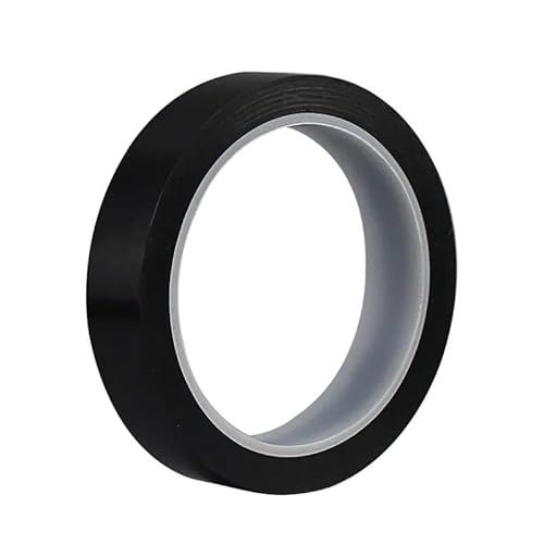 8 Rollen Whiteboard Klebeband, 3MM x 66M Selbstklebend Grafikband Isolierband Schwarz Grafikkunst Klebebands Selbstklebende Folie Klebeband Modellbau Whiteboard Linien für Büro Schule Rasterung von TASSFROO