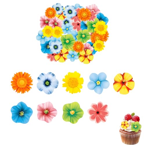 80 Stück Blumen für Torte, Blume Schmetterling Kuchen Topper Tortendeko Blumen Blüten Cupcake Topper Geburtstag Cupcake Kuchendeko für Hochzeit Geburtstag Party Babyparty Dekorationen 80 Stück Blumen für Torte, Blume Schmetterling Kuchen Topper Tortendeko Blumen Blüten Cupcake Topper Geburtstag Cupcake Kuchendeko für Hochzeit Geburtstag Party Babyparty Dekorationen von TASSFROO