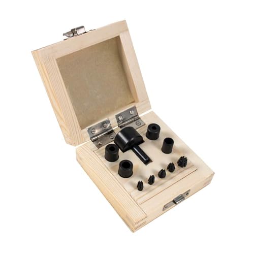 TAURISH Lünettenfassung und Krallenherstellung, Vorrichtungs-Set zur Schmuckherstellung, mit Drahthaltern und Halterohren TAURISH Lünettenfassung und Krallenherstellung, Vorrichtungs-Set zur Schmuckherstellung, mit Drahthaltern und Halterohren von TAURISH