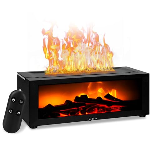 TAVADA 3D Flammen Aroma Diffuser mit Fernbedienung – 150 ml Ultraschall Luftbefeuchter,Leiser Betrieb,Duftöl Diffusor,LED-Beleuchtung in 7 Farben,Nachtlicht für Schlafzimmer,Zuhause,Büro,Geschenkidee TAVADA 3D Flammen Aroma Diffuser mit Fernbedienung – 150 ml Ultraschall Luftbefeuchter,Leiser Betrieb,Duftöl Diffusor,LED-Beleuchtung in 7 Farben,Nachtlicht für Schlafzimmer,Zuhause,Büro,Geschenkidee von TAVADA
