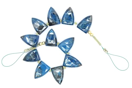 Natürliche 11-teilige facettierte Apa-Halb-Marquise-Perlen – 10 x 15 mm Edelsteinperlen für die Schmuckherstellung Natürliche 11-teilige facettierte Apa-Halb-Marquise-Perlen – 10 x 15 mm Edelsteinperlen für die Schmuckherstellung von TAYYIB GEMS