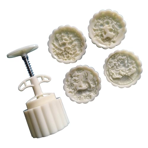 125 g Tier-Blumen-Stempel-Keksformen-Set, stabile Mondkuchen-Formen-Set für kreatives Backen und Mondkuchenherstellung 125 g Tier-Blumen-Stempel-Keksformen-Set, stabile Mondkuchen-Formen-Set für kreatives Backen und Mondkuchenherstellung von TAZIZI