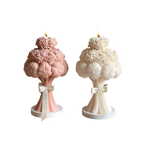 3D-Rosenstrauß-Kerzenformen, Gießformen, Blumen-Silikonform, Ornamentform, Kerzenherstellung 3D-Rosenstrauß-Kerzenformen, Gießformen, Blumen-Silikonform, Ornamentform, Kerzenherstellung von TAZIZI