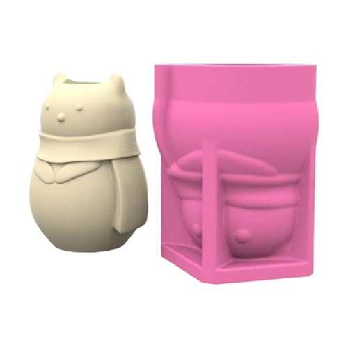 3D-Silikon-Vasenformen zur Herstellung von Bär mit Schalform, Übertopf, Epoxidharz, Gießformen 3D-Silikon-Vasenformen zur Herstellung von Bär mit Schalform, Übertopf, Epoxidharz, Gießformen von TAZIZI