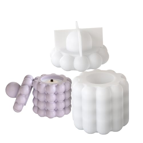 Dekorative Dosenform, runde Form, Aufbewahrungsbox, Formen, Silikon, Epoxidharz, Gießformen für Stifthalter Dekorative Dosenform, runde Form, Aufbewahrungsbox, Formen, Silikon, Epoxidharz, Gießformen für Stifthalter von TAZIZI