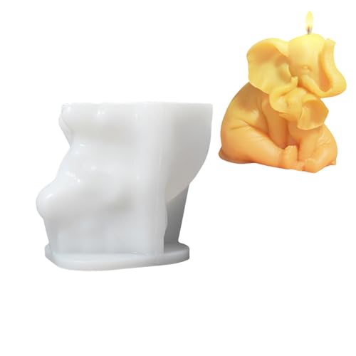 Elefanten-Kerzenformen, Silikon, Ornamentform, handgefertigt, Epoxidharz, Gießformen Elefanten-Kerzenformen, Silikon, Ornamentform, handgefertigt, Epoxidharz, Gießformen von TAZIZI