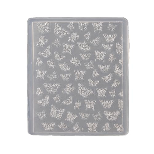 Erstellen Sie modische Nägel-Anhänger mit Silikon-Nägeln, Kunstform, Rosen- und Schmetterlings-Designs, Vorlagen für den täglichen Gebrauch Erstellen Sie modische Nägel-Anhänger mit Silikon-Nägeln, Kunstform, Rosen- und Schmetterlings-Designs, Vorlagen für den täglichen Gebrauch von TAZIZI