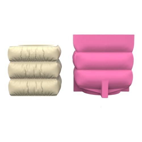 Quadratische Vasen-Design-Silikonform für Zement, Gips, Blumentöpfe, Epoxidharz, Gießformen Quadratische Vasen-Design-Silikonform für Zement, Gips, Blumentöpfe, Epoxidharz, Gießformen von TAZIZI