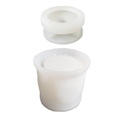 Silikon-Bastelform mit Schlösser-Motiv, Teelichthalter, Epoxidharz, Gießformen zum Basteln Silikon-Bastelform mit Schlösser-Motiv, Teelichthalter, Epoxidharz, Gießformen zum Basteln von TAZIZI