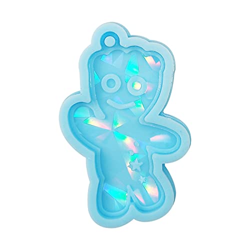 Silikon-Cartoon-Formen, leichte Puppen-Charm-Form, Epoxidharz, Gießform, Schlüsselanhänger, Anhänger, Werkzeug von TAZIZI