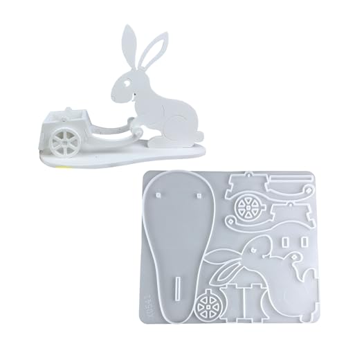 Silikonform für Kaninchen, Kerzenhalter, Epoxidharz, Gießformen, Ornament, Gips, Formen Silikonform für Kaninchen, Kerzenhalter, Epoxidharz, Gießformen, Ornament, Gips, Formen von TAZIZI