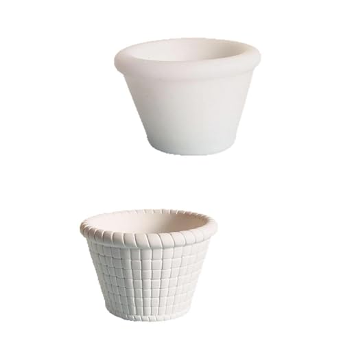 Silikonform für Kerzenhalter und Blumenkörbe, Gips, Blumentöpfe, Gießform Silikonform für Kerzenhalter und Blumenkörbe, Gips, Blumentöpfe, Gießform von TAZIZI