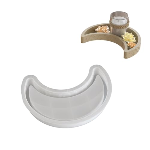 Silikonform mit Stern und Mond, rund, Epoxidharz, Gießformen Silikonform mit Stern und Mond, rund, Epoxidharz, Gießformen von TAZIZI