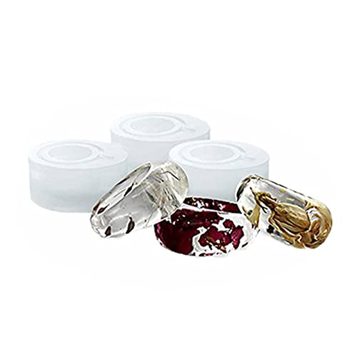 Silikonformen für Epoxidharz, Halskette, Anhänger, Schmuck, Gießform zum Gießen, 3 Stück von TAZIZI