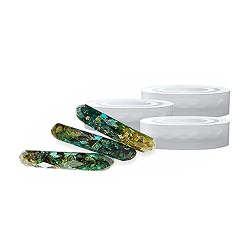Silikonformen für Epoxidharz, Halskette, Anhänger, Schmuck, Gießform zum Gießen, 3 Stück von TAZIZI