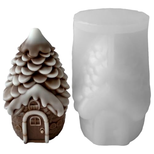 Silikonformen für Weihnachten, Tannenzapfen, Kerzen, Harzgussform, Weihnachts-Tannenzapfen-Silikonformen, für Epoxidharz, Wachs, Kerzen, Seifenherstellung Silikonformen für Weihnachten, Tannenzapfen, Kerzen, Harzgussform, Weihnachts-Tannenzapfen-Silikonformen, für Epoxidharz, Wachs, Kerzen, Seifenherstellung von TAZIZI