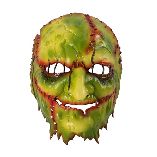 TAZIZI Gruselige Halloween-Maske, realistische Kunststoffe, Horror, gruselige Geister-Maske, für Halloween, Maskerade, Party, Cosplay, Requisiten TAZIZI Gruselige Halloween-Maske, realistische Kunststoffe, Horror, gruselige Geister-Maske, für Halloween, Maskerade, Party, Cosplay, Requisiten von TAZIZI