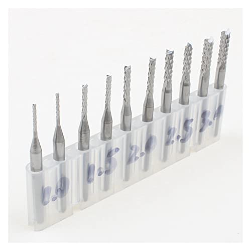 TAZYYZUU 1,0 mm,5, 2, 3, Mini-PCB-Hartmetallwerkzeuge, CNC-Schneidbits, Fräser-Kit for Gravierfräsmaschinen-Fräser TAZYYZUU 1,0 mm,5, 2, 3, Mini-PCB-Hartmetallwerkzeuge, CNC-Schneidbits, Fräser-Kit for Gravierfräsmaschinen-Fräser von TAZYYZUU
