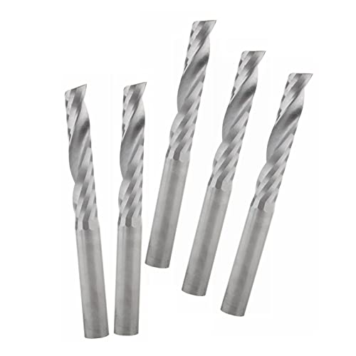 TAZYYZUU 5 Stücke 6X32mm Rauchfreien Metall CNC Router Bits Einzelne Flöte Werkzeuge fräsen Cutter TAZYYZUU 5 Stücke 6X32mm Rauchfreien Metall CNC Router Bits Einzelne Flöte Werkzeuge fräsen Cutter von TAZYYZUU