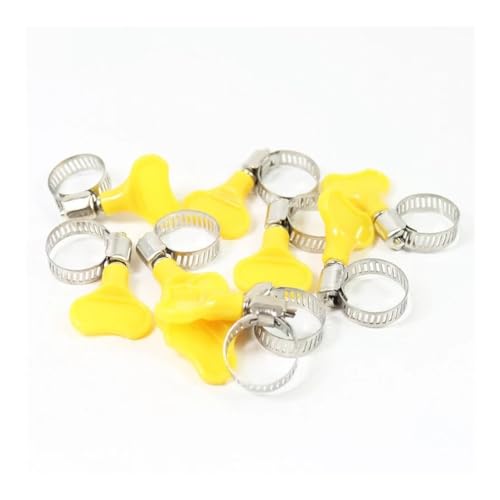 Edelstahl-Rohrschelle, 5 Stück Edelstahl-Drehschlauchschellen 8–32 mm, verstellbar, Schneckenantrieb, for Luft- und Wasserleitungen, Öl- und Kraftstoffleitungen, Rohrclips for Festklemmen von Rohrschl Edelstahl-Rohrschelle, 5 Stück Edelstahl-Drehschlauchschellen 8–32 mm, verstellbar, Schneckenantrieb, for Luft- und Wasserleitungen, Öl- und Kraftstoffleitungen, Rohrclips for Festklemmen von Rohrschl von TAuyuGCT
