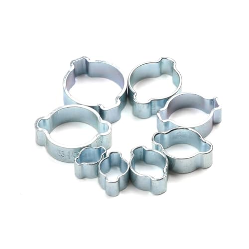 TAuyuGCT Edelstahl-Rohrschelle, 2 Stück 304 Edelstahl-Dehnschrauben, M6 M8 M10 M12 Außensechskant-Dehnschrauben-Sockelklemmen, Länge 50–200 mm, Metallschrauben TAuyuGCT Edelstahl-Rohrschelle, 2 Stück 304 Edelstahl-Dehnschrauben, M6 M8 M10 M12 Außensechskant-Dehnschrauben-Sockelklemmen, Länge 50–200 mm, Metallschrauben von TAuyuGCT