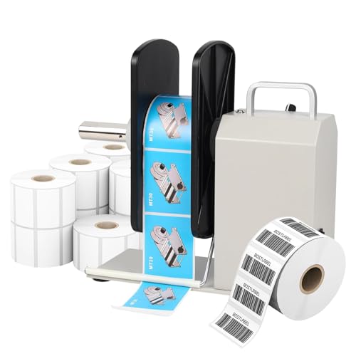 Automatische Etikettenaufwicklermaschine, Etikettenaufwickelmaschine, 2,5 cm/3,8 cm/7,6 cm Kernhalter, maximale Etikettenbreite 12 cm, bidirektionales Aufwickeln, Geschwindigkeit einstellbar Automatische Etikettenaufwicklermaschine, Etikettenaufwickelmaschine, 2,5 cm/3,8 cm/7,6 cm Kernhalter, maximale Etikettenbreite 12 cm, bidirektionales Aufwickeln, Geschwindigkeit einstellbar von TBANVOO
