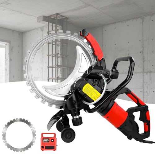 TBANVOO 16" Betonringsägenschneider, 8900 W/9500 W toroidale elektrische Ringsäge mit wassergespeister Staubunterdrückung, für Beton, Ziegel, Bewehrungsstahl und Marmor 9500W von TBANVOO