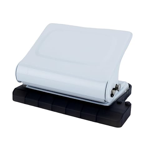 Bindegerät 10-Loch – Papierstanzer für Planer A4 (30 Löcher), A5 (20 Löcher), B5 (26 Löcher) – Locher für Büro, Schule & DIY -Weiß von TBSKTBE