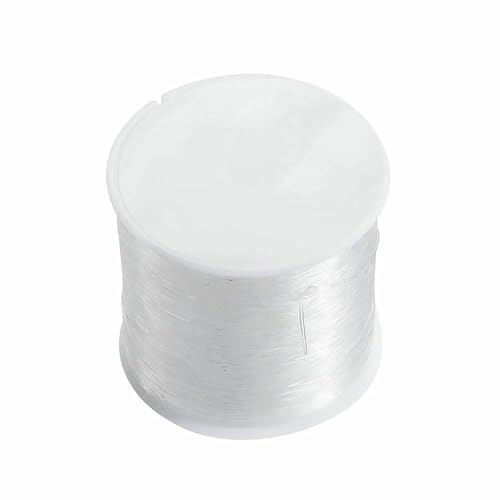 0,4–1,0 mm elastische Kordel, Perlenfaden, Stretch-Faser, Bastelschnur für die Schmuckherstellung, DIY-Rocailles-Perlen, Pony-Perlen, Armbänder, 0,6 mm, 60 m, transparent 0,4–1,0 mm elastische Kordel, Perlenfaden, Stretch-Faser, Bastelschnur für die Schmuckherstellung, DIY-Rocailles-Perlen, Pony-Perlen, Armbänder, 0,6 mm, 60 m, transparent von TBSKUY
