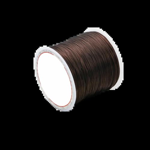 0,4–1,0 mm elastische Kordel, Perlenfaden, Stretch-Faser, Bastelschnur für die Schmuckherstellung, DIY-Rocailles-Perlen, Pony-Perlen, Armbänder, 1 mm, 10 m, Kaffeebraun 0,4–1,0 mm elastische Kordel, Perlenfaden, Stretch-Faser, Bastelschnur für die Schmuckherstellung, DIY-Rocailles-Perlen, Pony-Perlen, Armbänder, 1 mm, 10 m, Kaffeebraun von TBSKUY