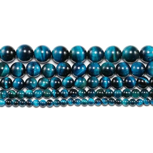 1 Strang/Los AAA Naturstein Blauer Tigerauge Achat Stein Runde lose Abstandsperlen DIY Armband Material Perlen für Schmuckherstellung-Blauer Tigerauge-10mm x 38 Stück 1 Strang/Los AAA Naturstein Blauer Tigerauge Achat Stein Runde lose Abstandsperlen DIY Armband Material Perlen für Schmuckherstellung-Blauer Tigerauge-10mm x 38 Stück von TBSKUY