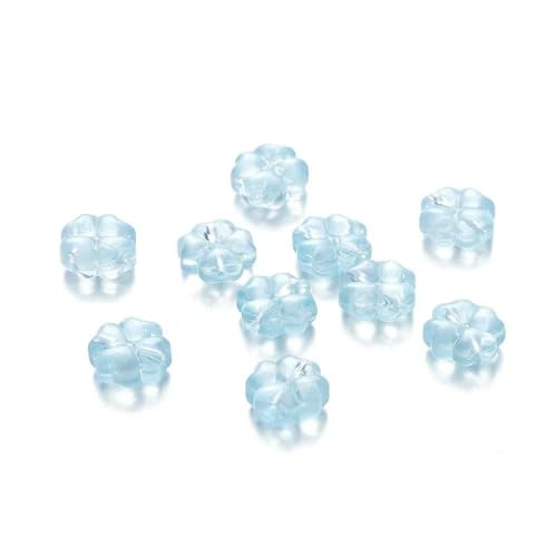 10/20 Stück 10 mm tschechische Lampwork-Kristallblumen-Abstandsperlen, flache, runde, lose Perlen für DIY-Schmuckherstellung, Zubehör, Zubehör, Blau, 20 Stück 10/20 Stück 10 mm tschechische Lampwork-Kristallblumen-Abstandsperlen, flache, runde, lose Perlen für DIY-Schmuckherstellung, Zubehör, Zubehör, Blau, 20 Stück von TBSKUY