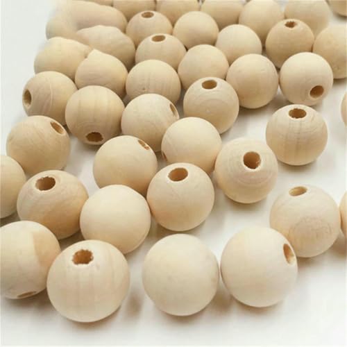 10 12 16 18 20 25 mm natürliche Holzperlen, glatte runde Holzperlen, lose Abstandsperlen für die Schmuckherstellung, DIY, handgefertigtes Zubehör, 40 mm, 5 Stück 10 12 16 18 20 25 mm natürliche Holzperlen, glatte runde Holzperlen, lose Abstandsperlen für die Schmuckherstellung, DIY, handgefertigtes Zubehör, 40 mm, 5 Stück von TBSKUY