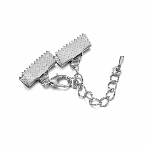 10 Sätze/Los 10–40 mm Karabinerhaken, Haken, Verlängerungskette, Armband-Endverbinder, Schiebeverschluss für DIY-Schmuckherstellung, Rhodium, 10er-Set_a-16 mm 10 Sätze/Los 10–40 mm Karabinerhaken, Haken, Verlängerungskette, Armband-Endverbinder, Schiebeverschluss für DIY-Schmuckherstellung, Rhodium, 10er-Set_a-16 mm von TBSKUY