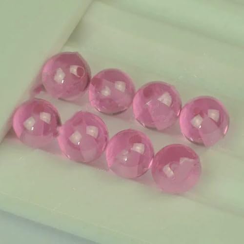 10 Stück/Los, 3–16 mm, lose, mehrfarbige Zirkonperlen mit einem Loch, Edelsteine, Bohrloch, runde Kugel, CZ-Zirkonia-Stein, Rosa CZ, 5,0 mm, 10 Stück 10 Stück/Los, 3–16 mm, lose, mehrfarbige Zirkonperlen mit einem Loch, Edelsteine, Bohrloch, runde Kugel, CZ-Zirkonia-Stein, Rosa CZ, 5,0 mm, 10 Stück von TBSKUY