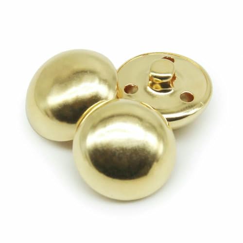 10 Stück/Los 15/18/20/23/25 mm Vintage Kupfer Metallknöpfe Kleidungsstück Mantel Nähzubehör Knöpfe für Kleidung Handwerk DIY-NO05-18mm von TBSKUY