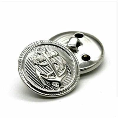 10 Stück/Los 15/18/20/23/25 mm Vintage Kupfer Metallknöpfe Kleidungsstück Mantel Nähzubehör Knöpfe für Kleidung Handwerk DIY-NO10-20mm von TBSKUY