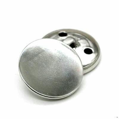 10 Stück/Los 15/18/20/23/25 mm Vintage Kupfer Metallknöpfe Kleidungsstück Mantel Nähzubehör Knöpfe für Kleidung Handwerk DIY-NO12-18mm von TBSKUY