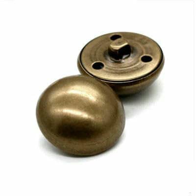 10 Stück/Los 15/18/20/23/25 mm Vintage Kupfer Metallknöpfe Kleidungsstück Mantel Nähzubehör Knöpfe für Kleidung Handwerk DIY-NO17-15mm von TBSKUY